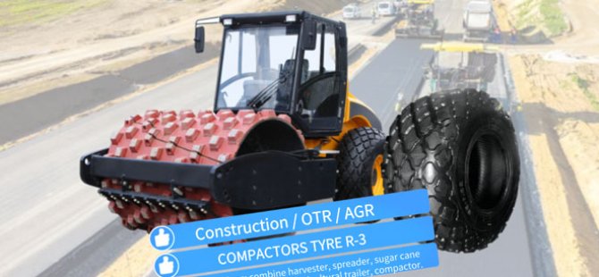 OTR / Construction Compactor Tire R-3